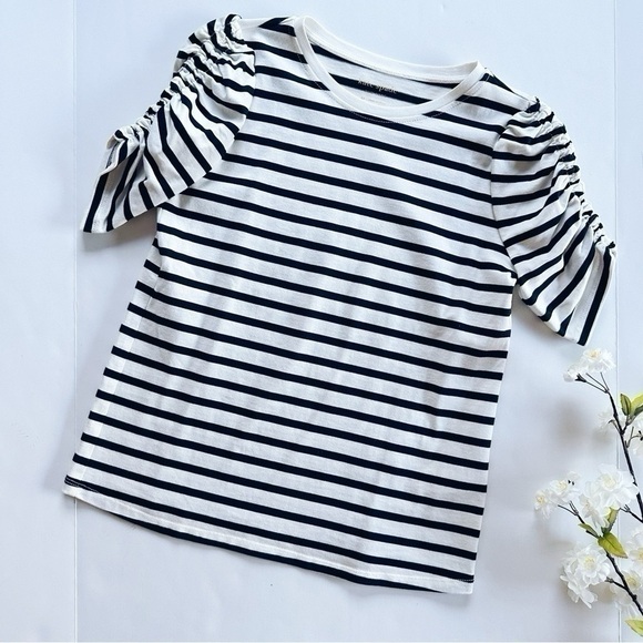 Kate Spade Striped Black & White Top - Picture 1 of 5